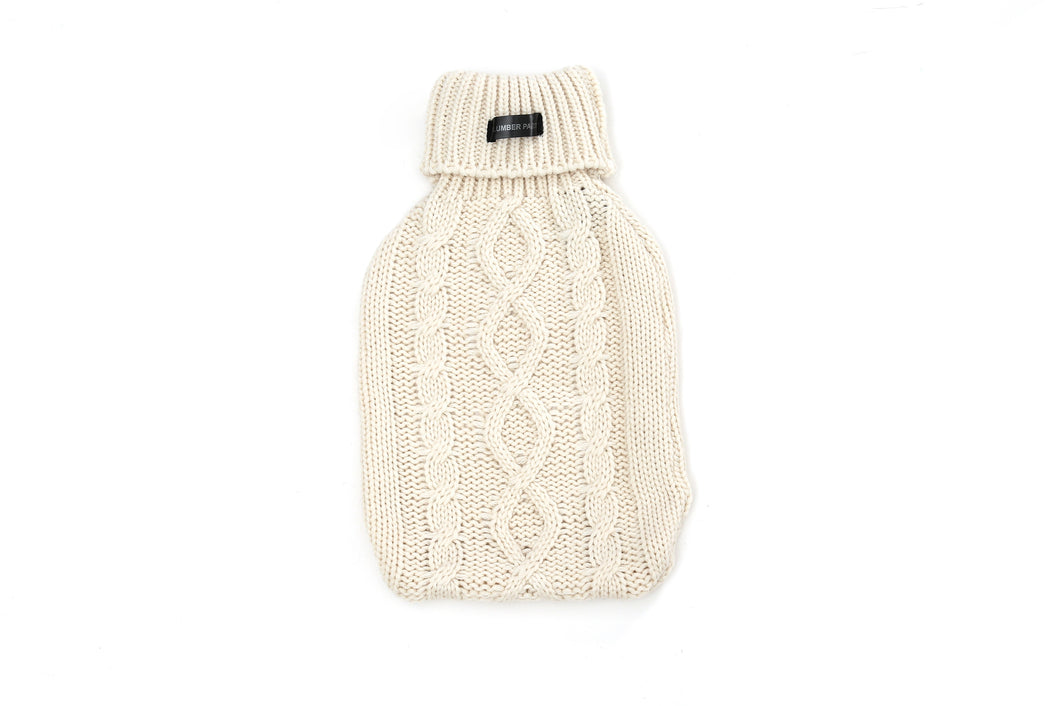 (Wholesale) Hot Water Bottle w/Knitted Cover - Slumber Party 