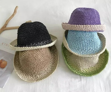 Summer Vibes Straw Crochet in Dual-tone
